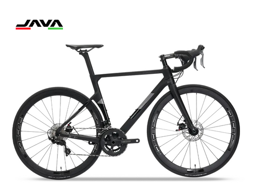 Java Vesuvio Shimano 105 disc with Integrated carbon handlebar