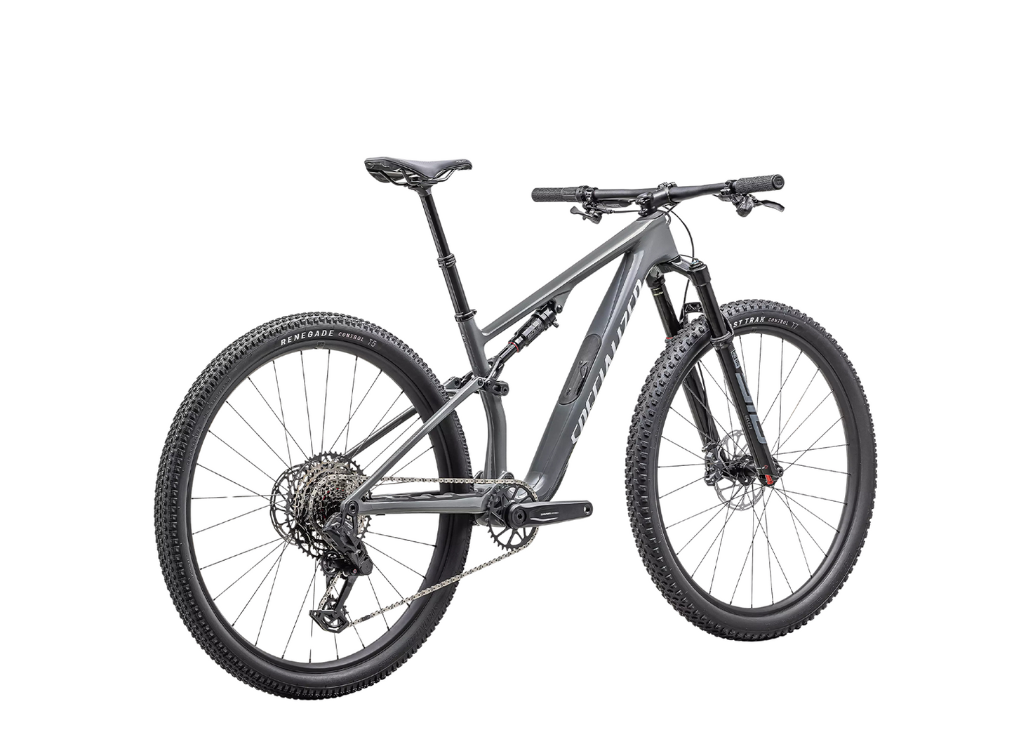 Specialized mountain bike on a white background