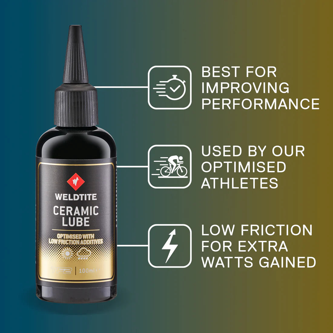 Weldtite Ceramic Bike Chain Lube 100 ml